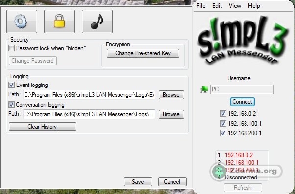 s!mpL3 LAN Messenger