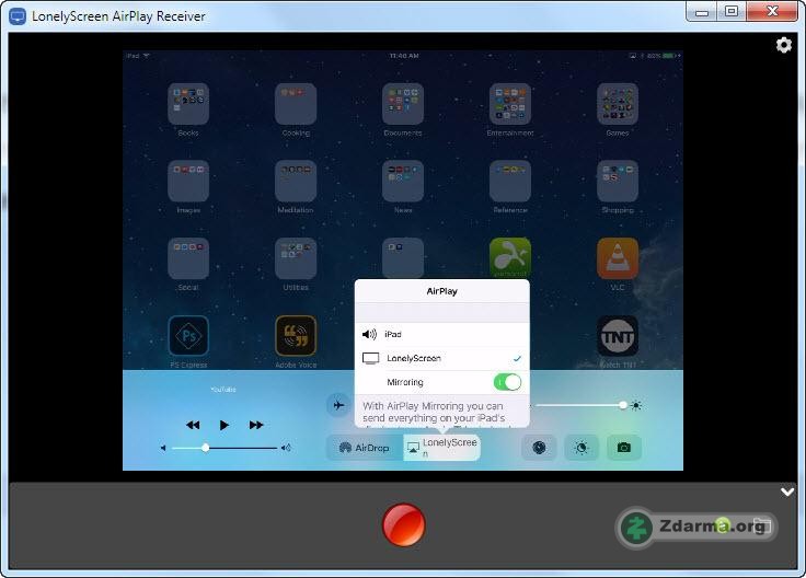 lonelyscreen airplay receiver not working